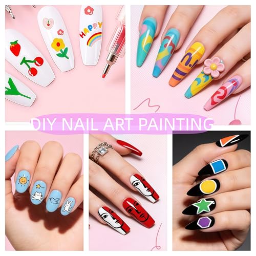 12-Color Nail Art Pens Set for DIY Manicures – 4% Off - Image 7