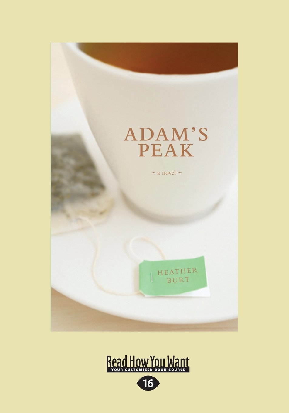 Adam's Peak: A Novel