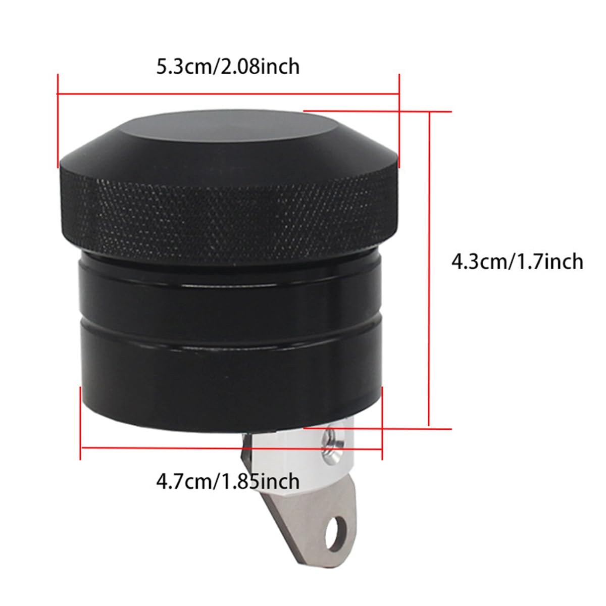 Accesorios Esenciales para la modificación de Motocicletas Lubricador de Cadena Engrasador y Copa de Aceite Componentes del Sistema de lubricación de Motocicletas