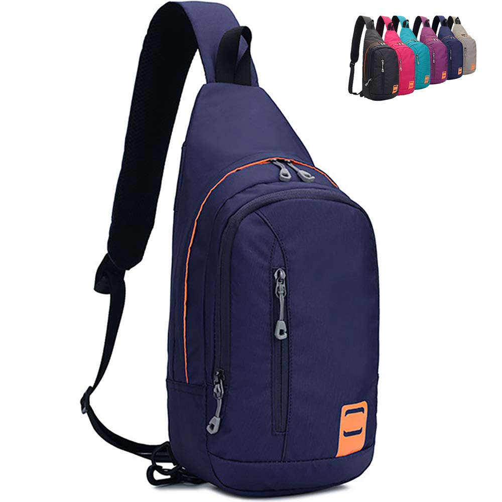 Small Sling Backpack Waterproof Unisex Shoulder Bag Chest Crossbody Daypack