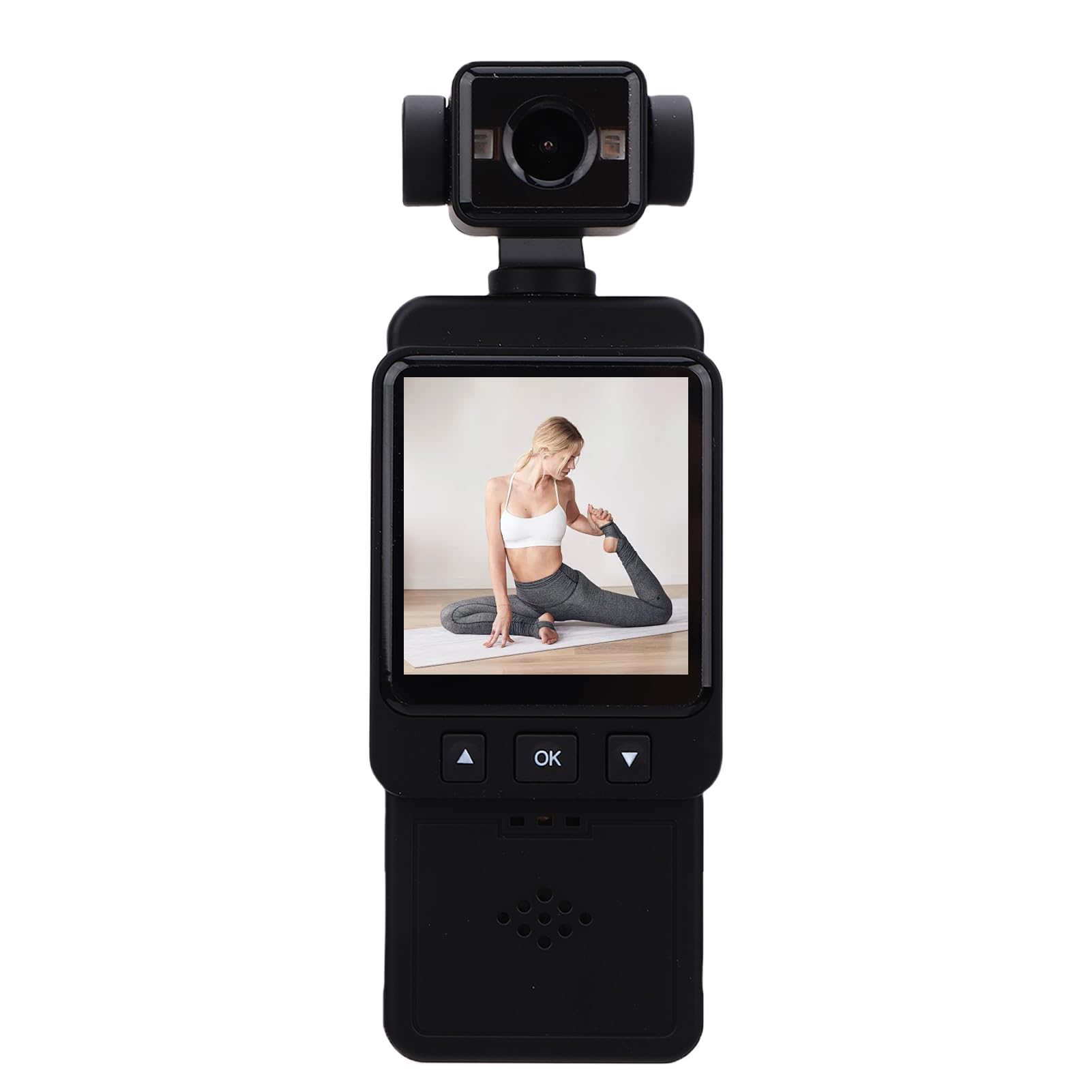 Vikye Vlogging Camera with 360° Rotatable Lens, 1080P Portable Camera with Audio and Video Recording, Supports up to 128GB Storage-image-19