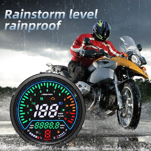 Maimeimi MT0085+MT0069-M040-SENSOR Motorcycle Speedometer thumb #2
