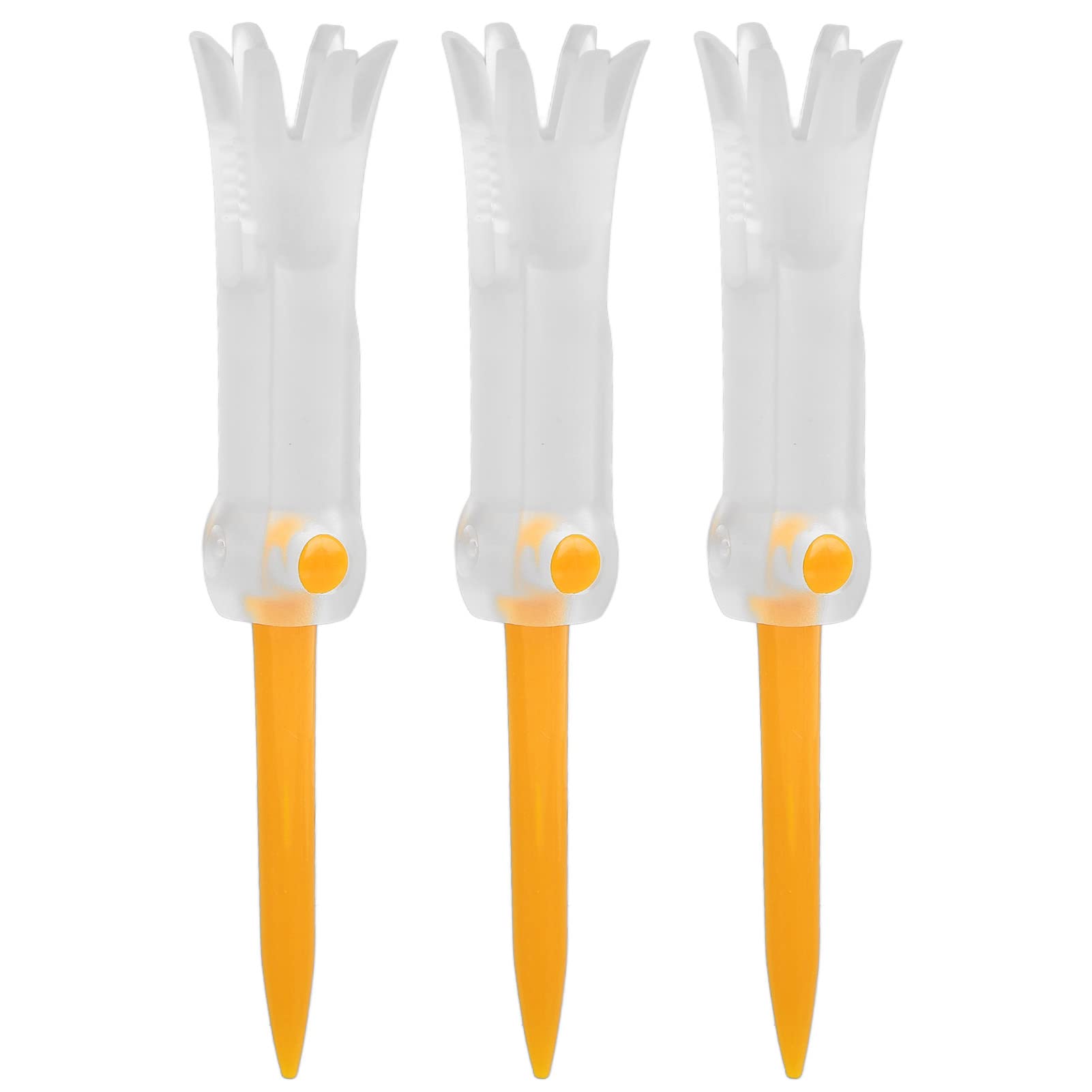 Alvinlite Premium Golf Tees – Foldable Golf Tees Unbreakable Golf Tees (Orange) training