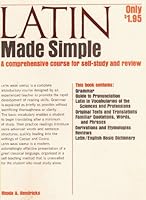 Latin Made Simple B009NG1C22 Book Cover