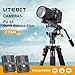 UTEBIT 50mm Quick Release Plate 2Pack, PU50 Quick Shoe Plate Aluminum Alloy Tripod Plate with 1/4'' Screw QR Adapter fits for DSRL/BallHead/Camera/Tripod