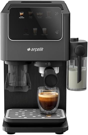 Ar elik EM 8550  t c l  Yar  Otomatik Espresso Makinesi