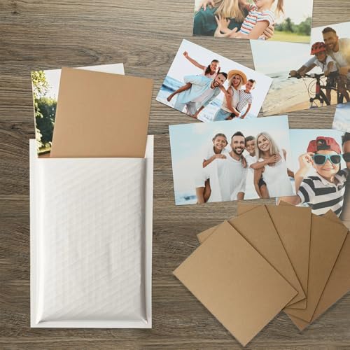 Image of 50 Pack 12x12 Inch Brown Corrugated Cardboard Sheets, Corrugated Cardboard Filler Insert Sheet Pads for Mailing, Pack Shipping, Cardboard Backing, Craft Card Board