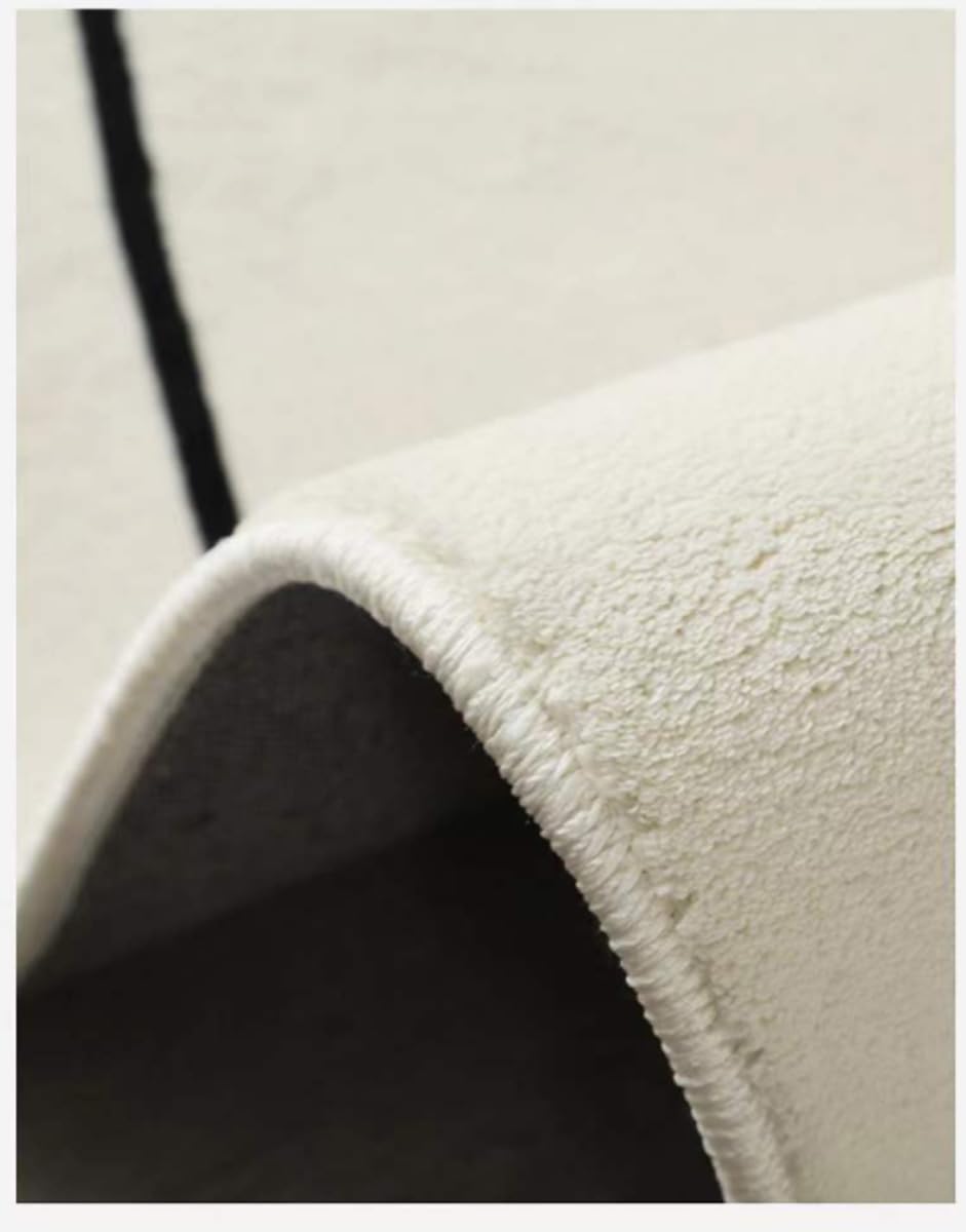 Amazon｜市松模様のラグ、白黒のラグ、屋外折りたたみ式洗える