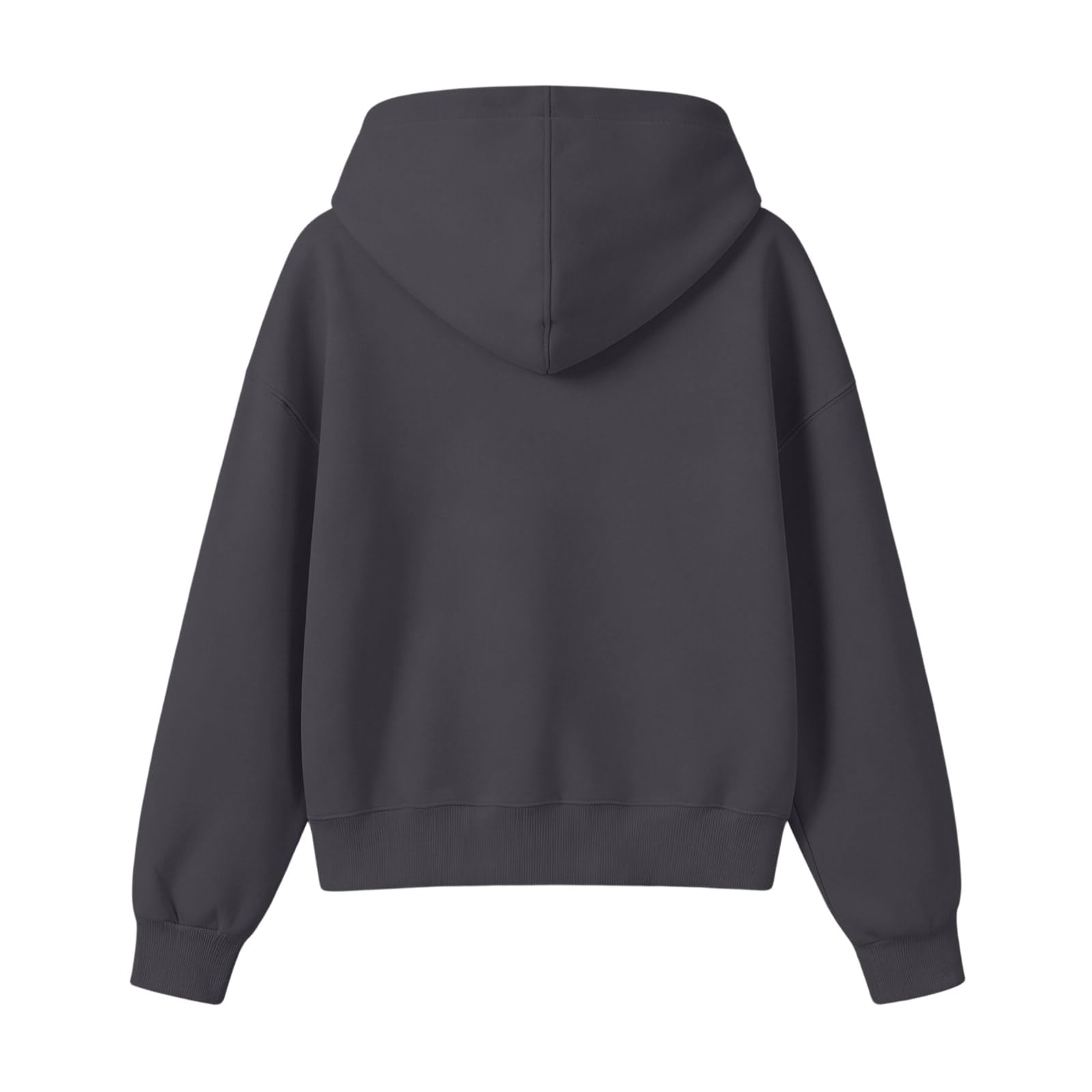 Generisch Damen Jacke Übergang Sweatjacke Langarm Mantel Mit Taschen