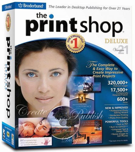 Broderbund Print Shop 21 Deluxe [OLD VERSION]