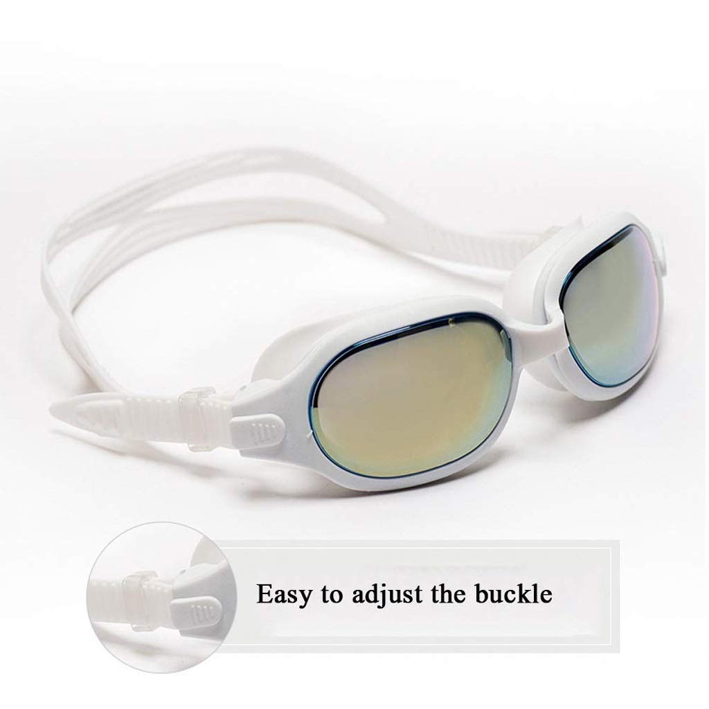Occhialini da Nuoto, Occhialini da Nuoto for Adulto Uomini Donne Gioventù Scherza Il Bambino, Nessuna colatura Anti Fog Protezione Impermeabile Clear Vision Triathlon Pool Goggles(3-Pack)