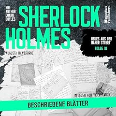 Beschriebene Bl&auml;tter Audiolibro Por Arthur Conan Doyle, Augusta Hawthorne arte de portada