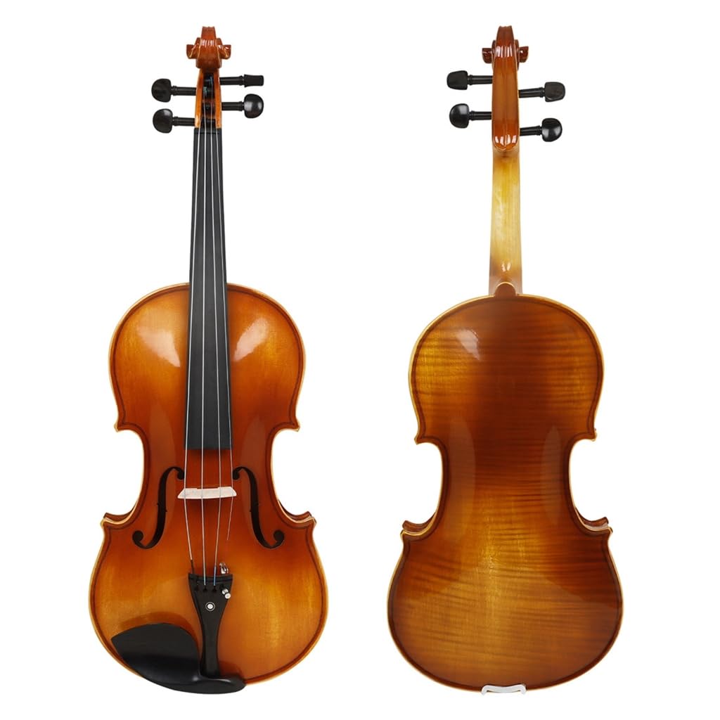 Viola in legno massello con custodia e archetto set strumento a corda per studenti
