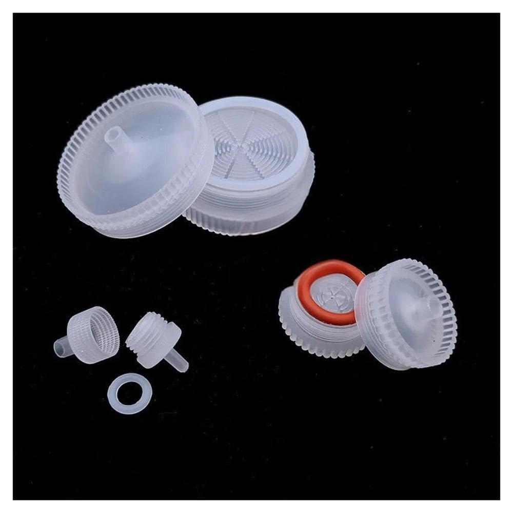 10 piezas, 20 piezas, 30 piezas de soporte de membrana microporosa de plástico reutilizable de laboratorio de 13 mm, 25 mm y 50 mm Equipamiento de laboratorio