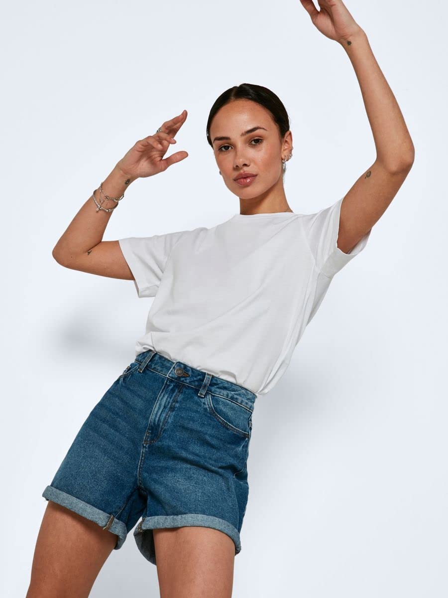Noisy May - Nmsmiley Nw Shorts Vi060mb Noos, Pantaloncini Donna