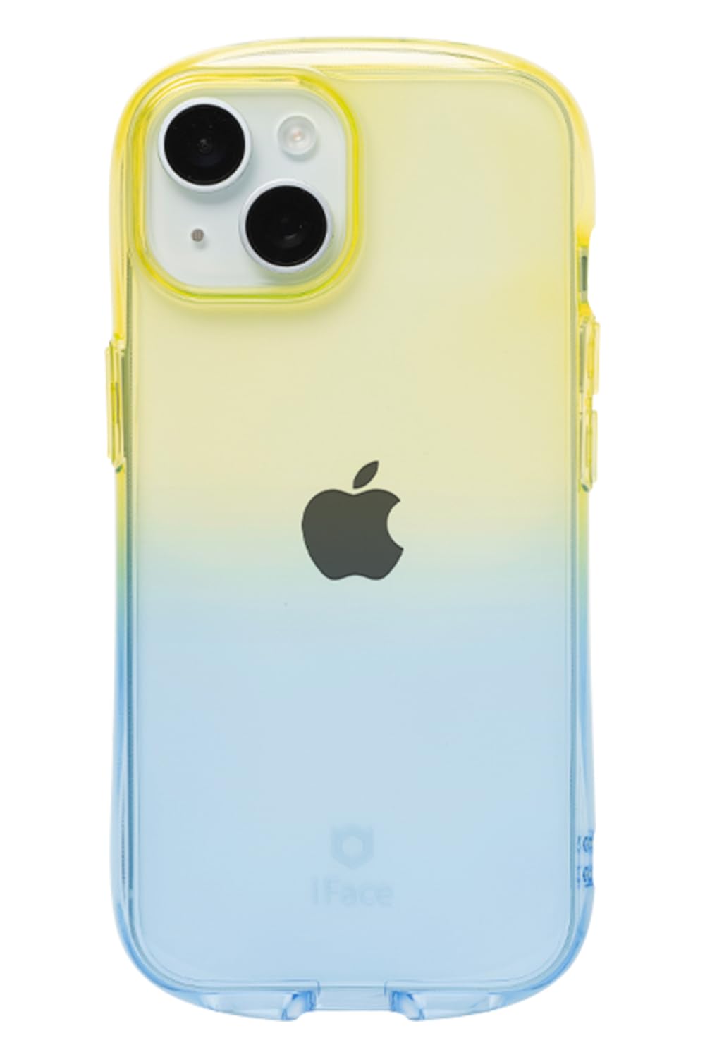Amazon.co.jp: iFace Look in Clear Lolly iPhone 15 ケース (レモン