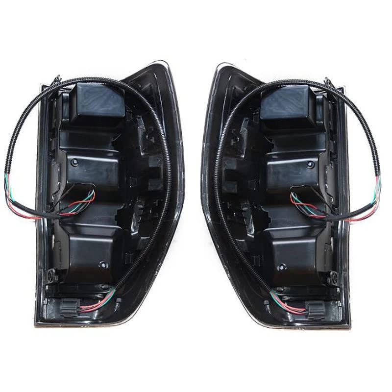 YONGYAO Feux Arrière Ramassage Lampe Voiture Clignotants Frein Éclairage Marche Arrière pour Ford Ranger T6 T7 XL XLT 2012-2019 - Paire