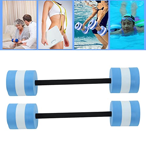 Fabater 2PCS pesas acuáticas de espuma EVA azules miniatura 4