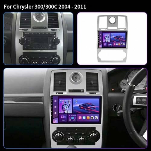 Autoradio Portable Chrysler 300 2004-2011 GPS Bluetooth Mirror Link