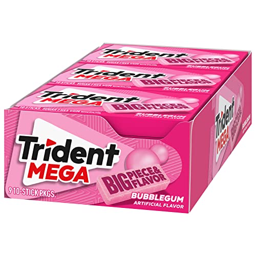 Trident Mega Bubblegum Sugar Free Gum thumb #12