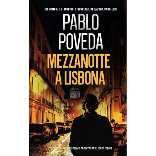 Mezzanotte a Lisbona Audiolibro Por Pablo Poveda arte de portada