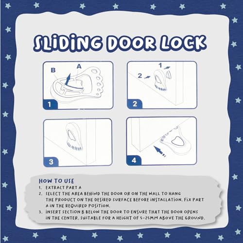 Image of Keep The Door Guard Open, Help Cushion The Door, clamp The Door. Prevent Door Clamping Fingers and Toes. for Children and Adults Easy to use for Safety Reasons.