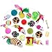 32Pcs Cat Toys Kitten Interactive Pet Toys Assortments, Foldable Rainbow Tunnel, Teaser Wand Fluffy Mouse Crinkle Balls Bell Play for Puppy Kitty (3 way)