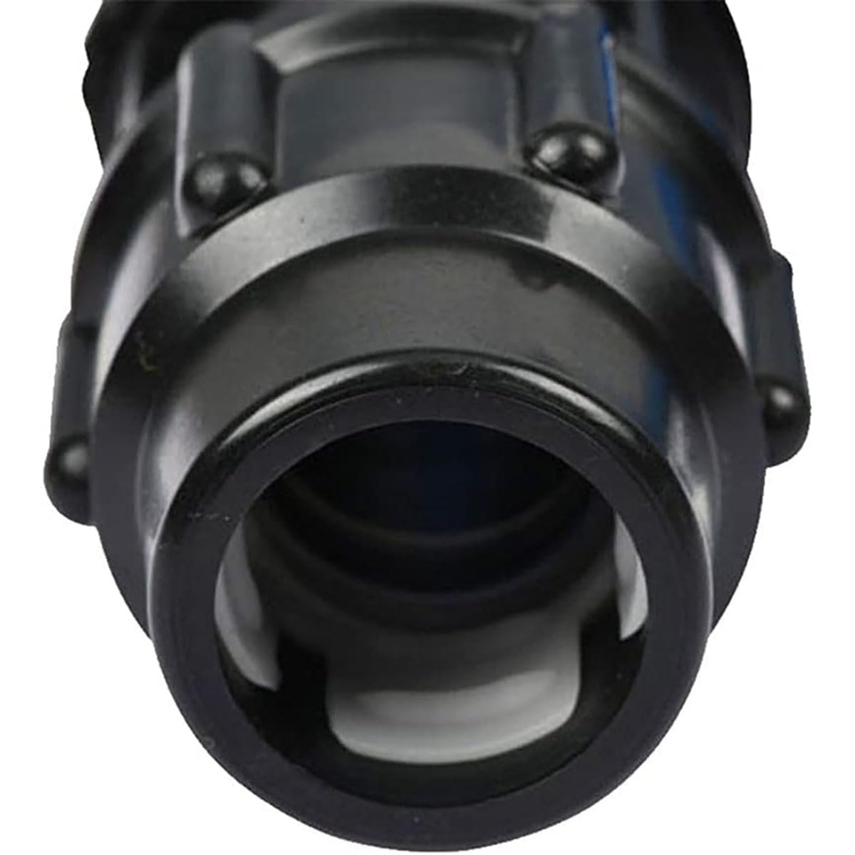 Trójdrożny zawór szybkozłączny z tworzywa sztucznego typu T z przełącznikiem — lekki zawór kulowy, średnica 20–50 mm(Black,25MM)
