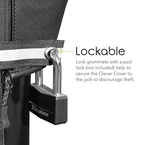 Image of Clever Cover for Smart Jack Custom Electric Tongue Jack Cover for Trailer, RV, Camper, Chains Holder, Plug Protector, Sun and Waterproof (Smart Jack Cover)
