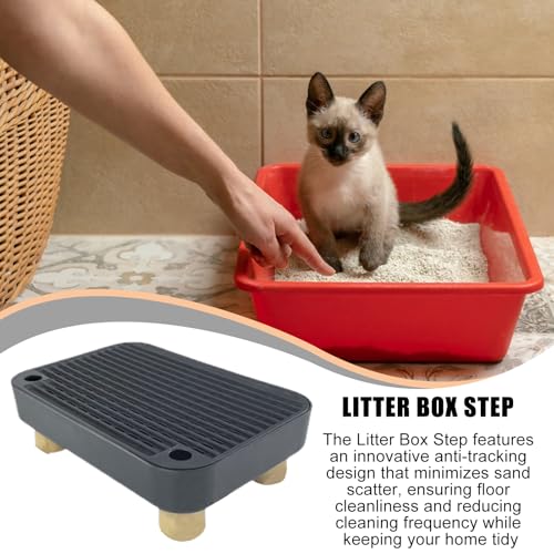 Escalier pour crotte de chaton Teksome pour surélever la litière