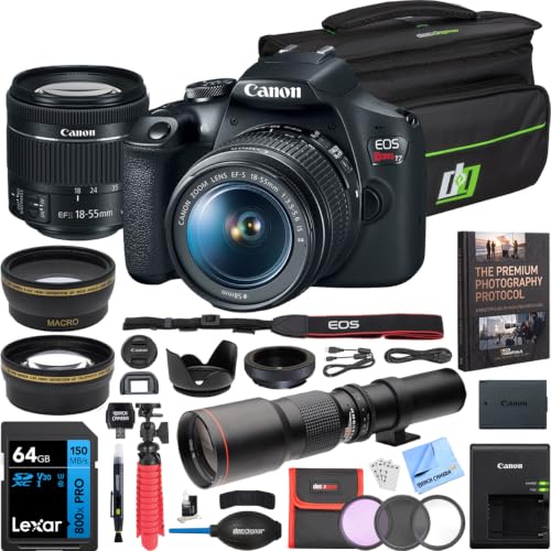 Canon EOS Rebel T7 13-Piece Bundle