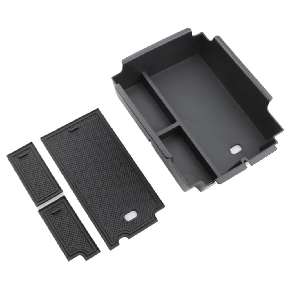 LOOAHDVXBY Car Armrest Storage Box for BYD Shark Pickup 24-2025 Mat Glove Box Container Organizer Tray ABS Interior