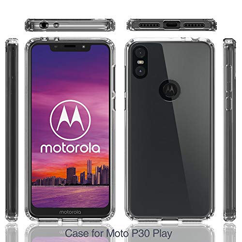 Coque Motorola Moto P30 Play : solution anti-rayures en acrylique transparent - 5