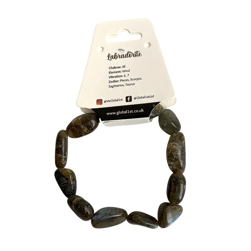 VIE Tumbled Bracelet, Labradorite