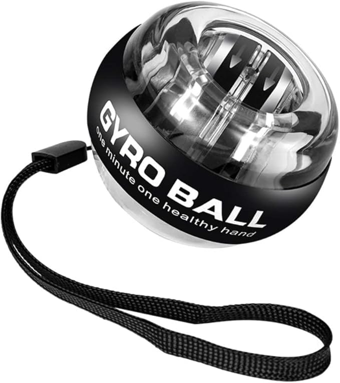 TRADY Self Starting Wrist Gyro Ball with LED Lights – Power Ball Hand Grip Strengthener, Forearm Wrist Exercise Ball for Gym, Rehab, Stress Relief & Fitness Training-image-28