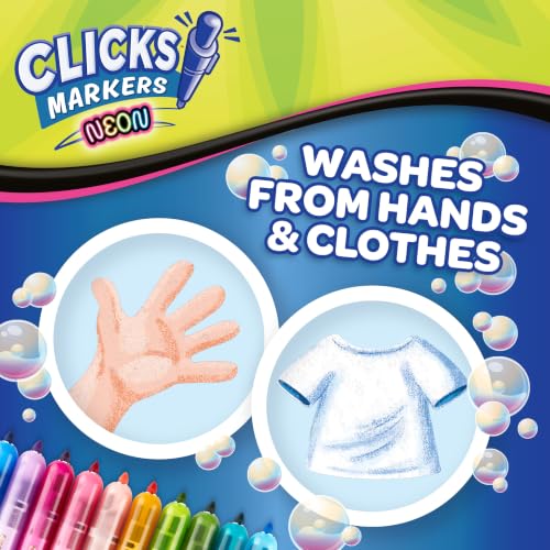 Crayola Clicks Retractable Tip Markers (10ct) - image 7