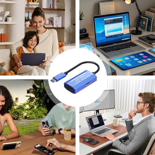 Evita Batería Baja en Realidad Virtual con Adaptador de Gafas AR Hub USB C 6