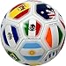 Tripact Inc Country Flags Soccer Ball Size 3, World Club National Teams, Flag Soccer Ball Size 3 World Cup Ball
