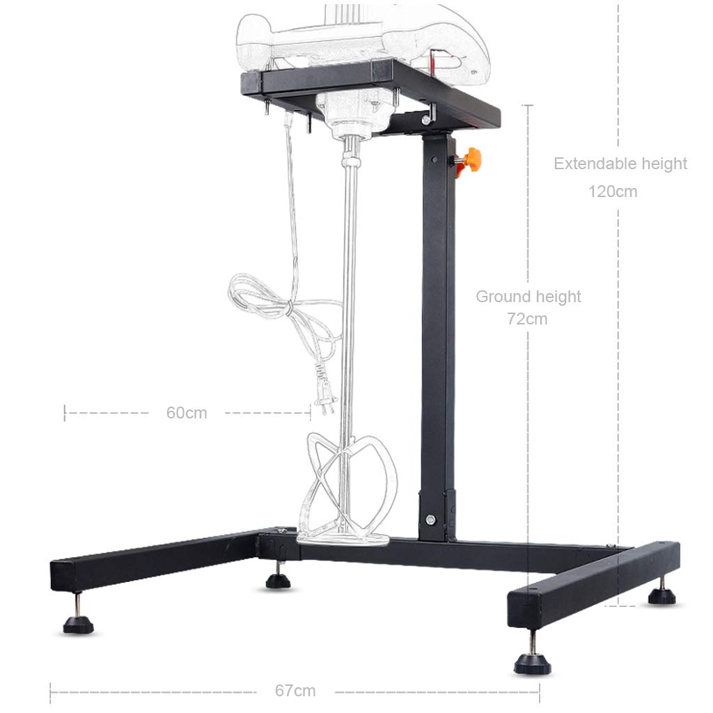 Mezclador de Cemento y hormigón de Mano, Mezclador eléctrico de Mano de 2520 W, Ajustable, de 6 velocidades, para mortero, lechada, Yeso y Cemento