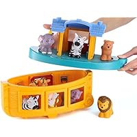 Fisher-Price World of Little People Touch & Feel Noah's Ark : Amazon.co ...
