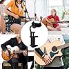 Sinbana Guitar Phone Holder, Portable Mobile Phones Holder Mount Stand with 360-Degree Rotatable Design Practical Guitar Playing Stuff Accessories for Teaching Video Recording Live Streaming #5