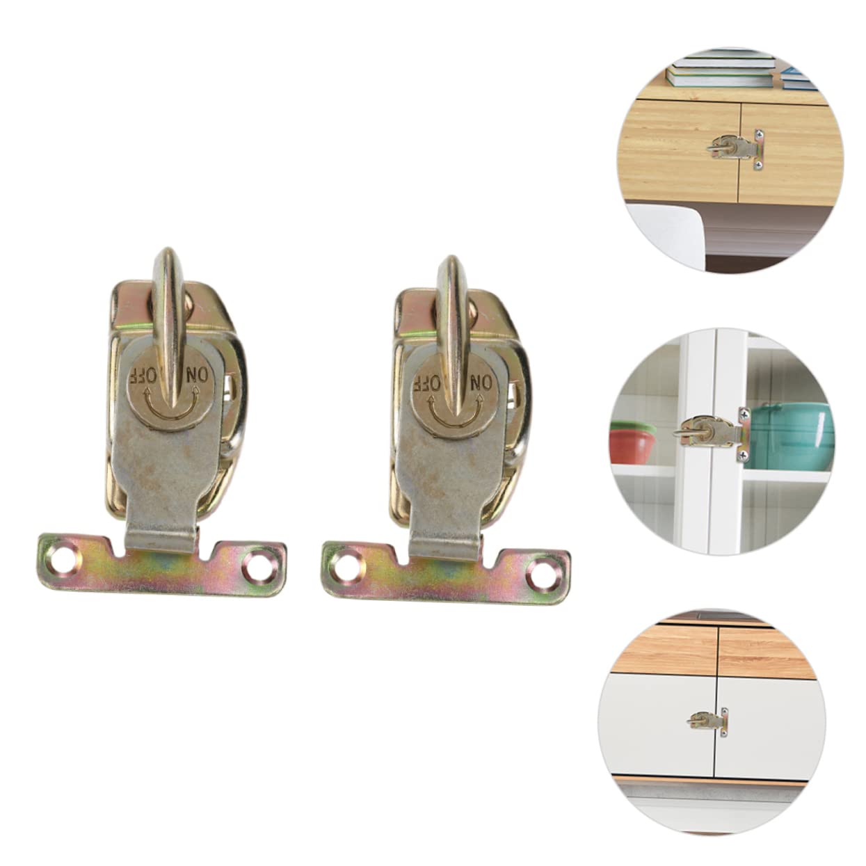 4 Set Serrature Per Tavolo Allungabile - Connettori In Acciaio Per Ante, Facili Da Installare - Foto 14