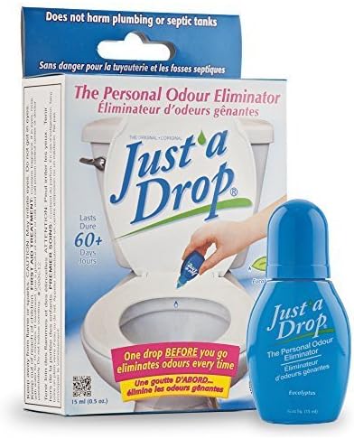 Windsor Direct Just A Drop Bathroom Odor Eliminator 15ml (2 Pack) by Just A Drop