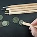 Le Crayon a Gratter Conservator Cleaning Restoration Pencils for Coins and Artifacts - 5 Pencil Set