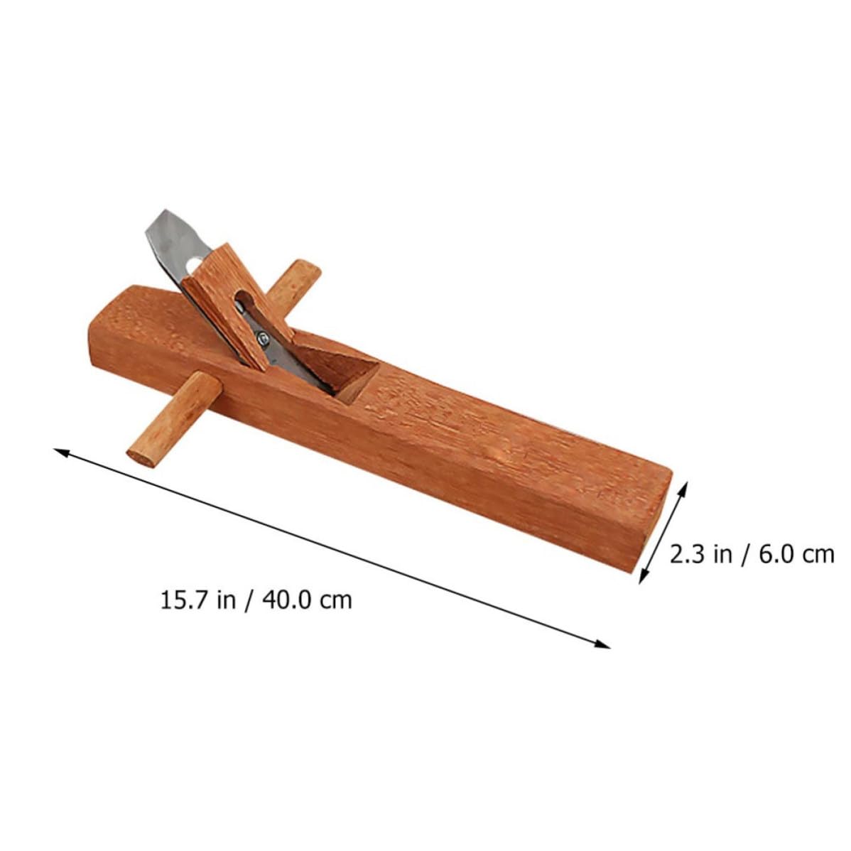 Cepilladora de Madera Manual para Carpintería, Acero y Madera