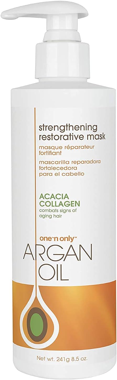 Argan Oil Restorative Mask Derived from Moroccan Argan Trees, 8.5 Ounce