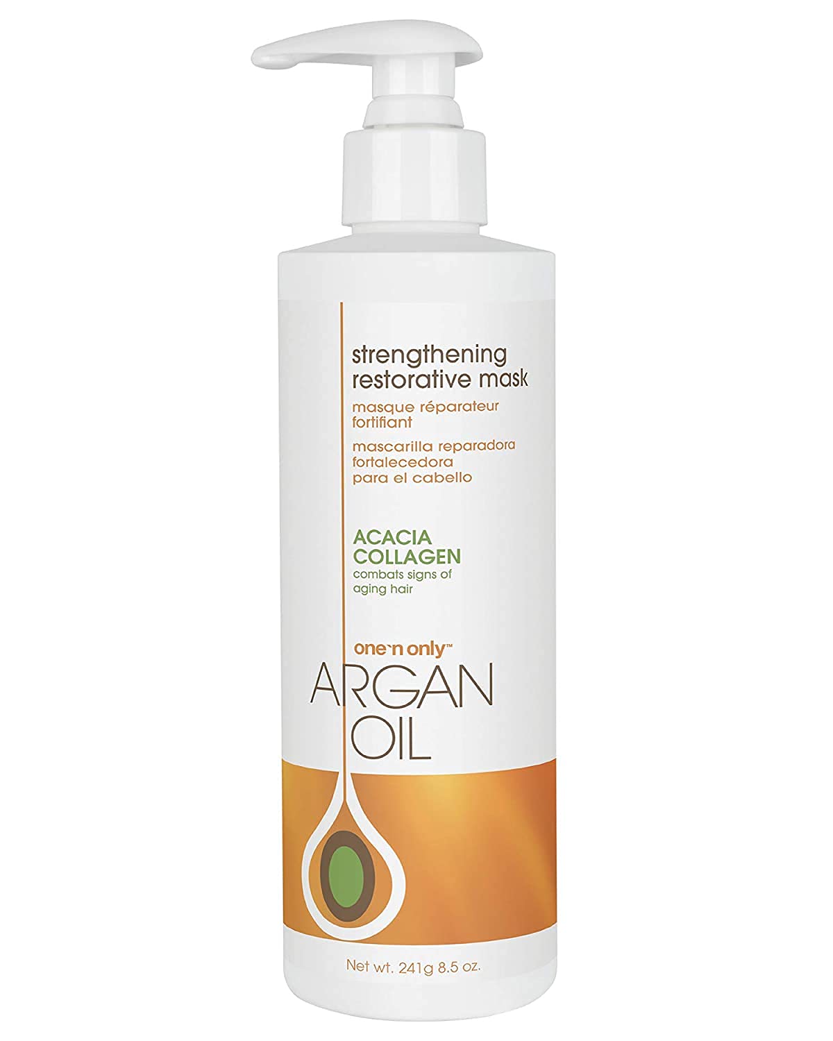 one 'n only Argan Oil Restorative Mask Derived from Moroccan Argan Trees, 8.5