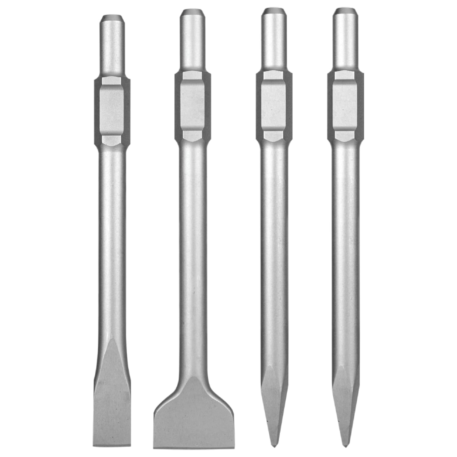 EMTOP - Set Accesorios HEX para Martillo | 35×75 mm | Acero Resistente | Calidad | Para Bricolaje y Mantenimiento en Hogar y Taller | Diseño Robusto y Larga Durabilidad