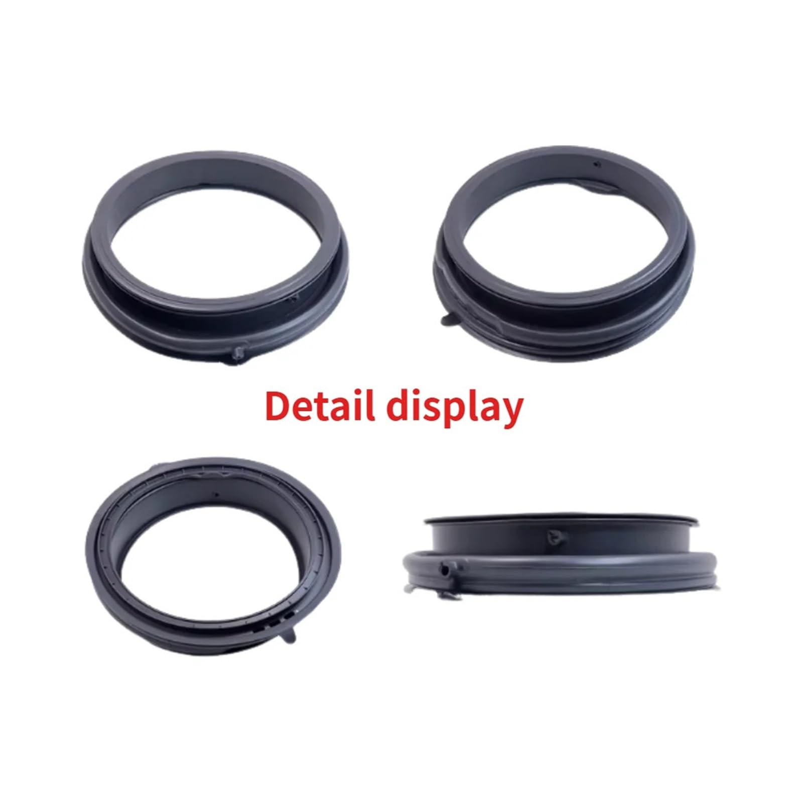 Junta de goma para puerta de lavadora, Compatible con Haier