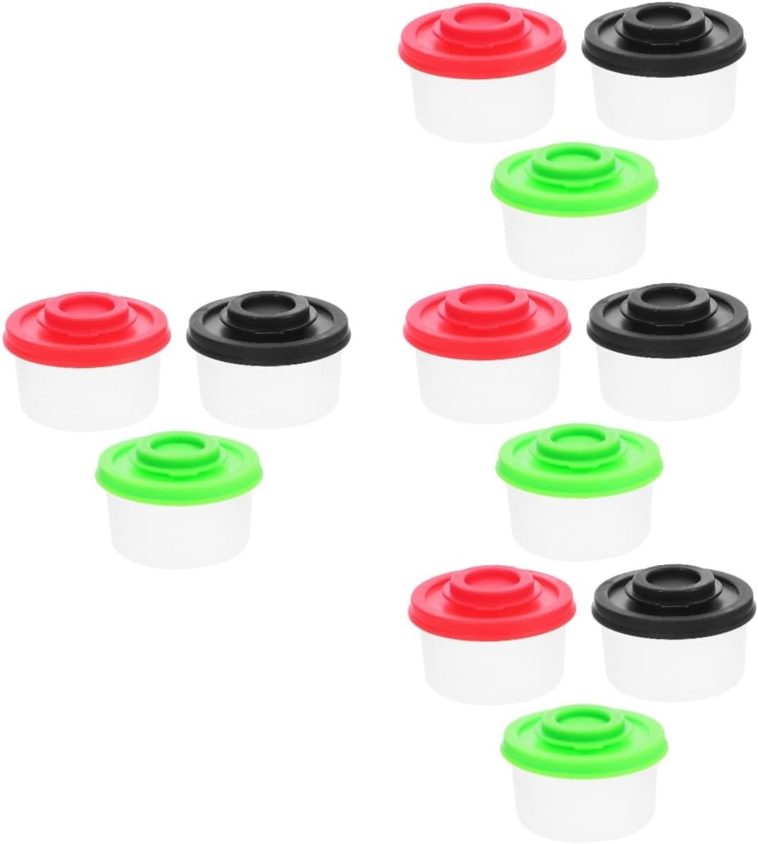 PRETYZOOM 4sets Spice Bottles Seasoning Shaker Salt Shakers Seasoning Container Condiment Jar Mini Seasoning Jars Salt Jars Seasoning Dispenser Seasoning Bottles Small Jars Pp 3pcs*4